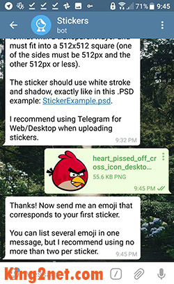 ساخت استیکردر تلگرام